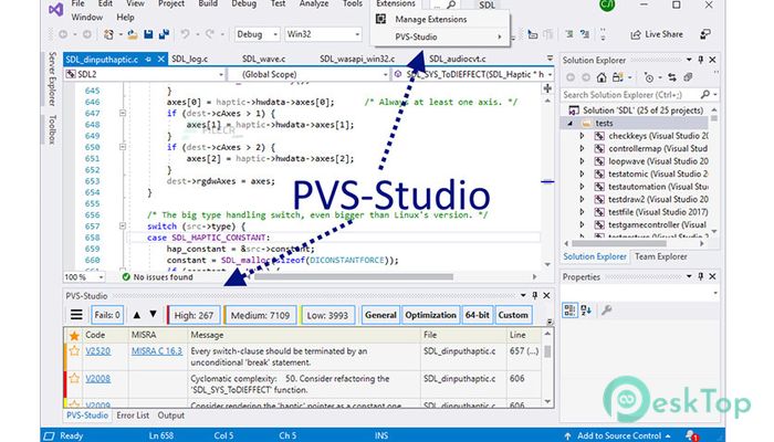  تحميل برنامج PVS-Studio 7.20.63142.3721 برابط مباشر