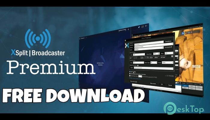 XSplit Broadcaster Premium 3.5.1808.2937 Tam Sürüm Aktif Edilmiş Ücretsiz İndir