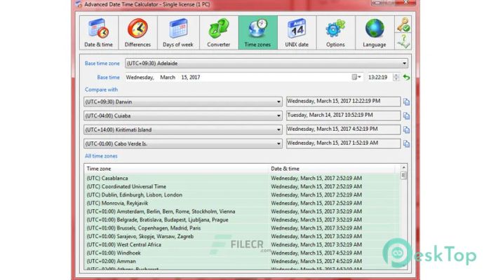 Download TriSun Advanced Date Time Calculator 12.2.093 Free Full Activated