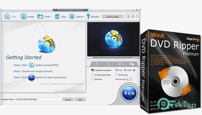  تحميل برنامج WinX DVD Ripper Platinum 8.22.0.246 برابط مباشر