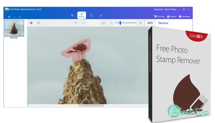 下载 GiliSoft Photo Stamp Remover Pro 10.0 免费完整激活版