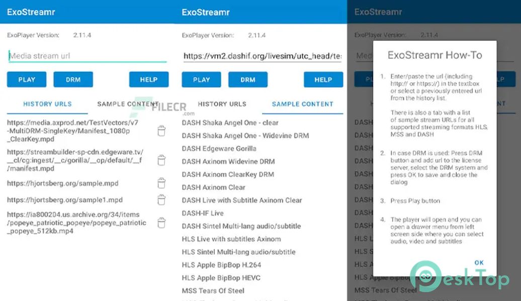 ExoStreamr – ExoPlayer Stream v1.4.5 APK MOD Unlocked (Full) Free Download