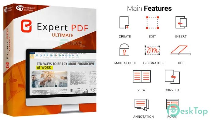 下载 Avanquest Expert PDF Ultimate 15.0.78.0001 免费完整激活版