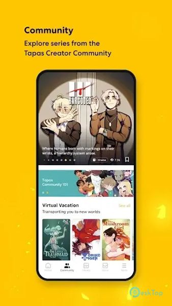 Tapas – Comics and Novels 7.6.1 APK MOD Полная бесплатная загрузка