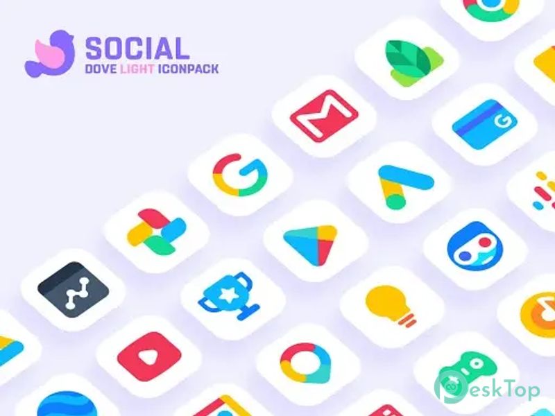 Dove Light - Icon Pack 5.1 APK MOD Unlocked (Full) Free Download