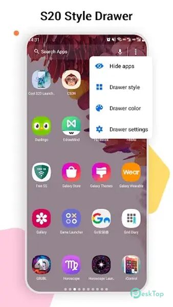 SO S20 Launcher for Galaxy S 4.3.5 APK MOD 完整免费下载