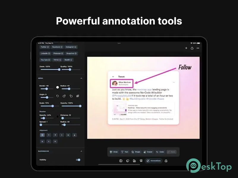 Screenshot Snapshot: NexSnap 1.4.3 APK MOD Tam Ücretsiz İndir