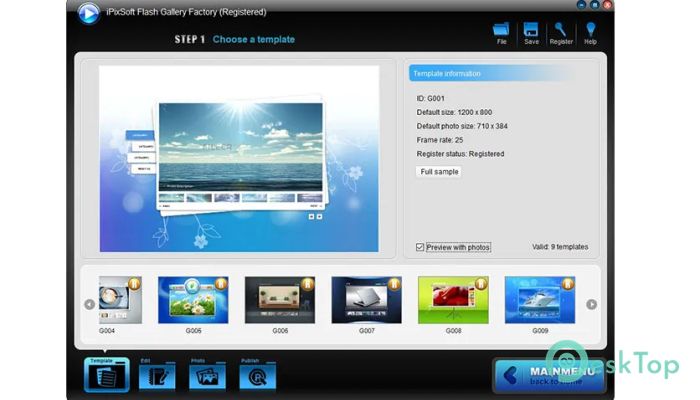 Скачать iPixSoft Flash Gallery Factory  3.5.0 полная версия активирована бесплатно