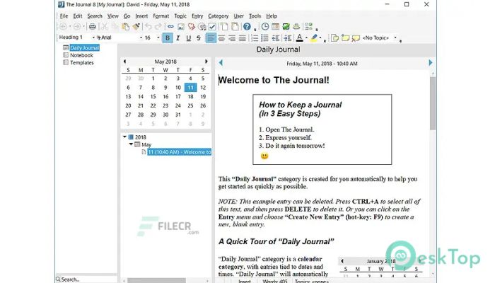 Download The Journal 8.0.0.1341 Free Full Activated