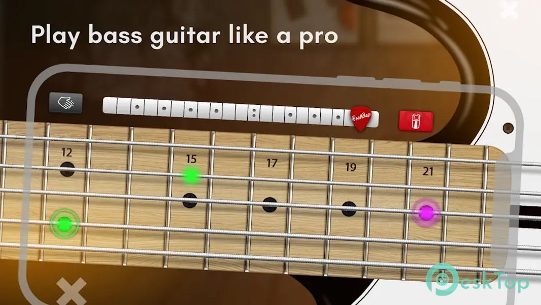 Real Bass electric bass guitar 7.31.2 APK MOD Полная бесплатная загрузка