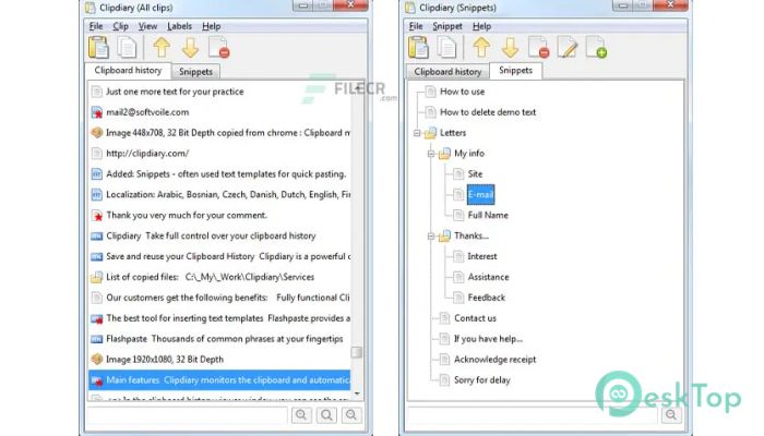 Download Clipdiary 5.7 Free Full Activated