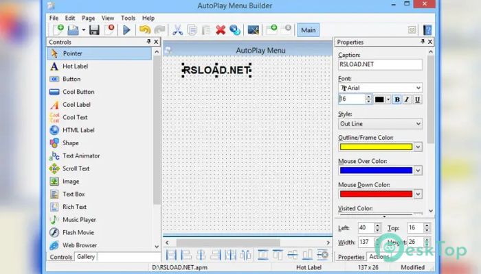 AutoPlay Menu Builder 9.0.0.2836 完全アクティベート版を無料でダウンロード