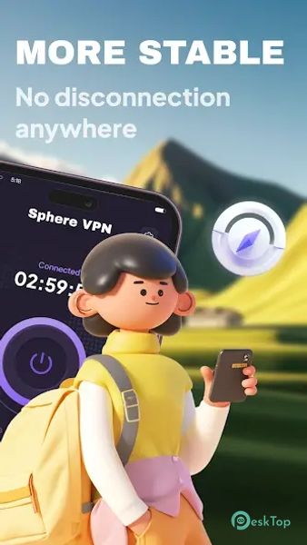 Sphere VPN - Fast & Secure VPN 1.0.15 APK MOD Unlocked (Full) Free Download
