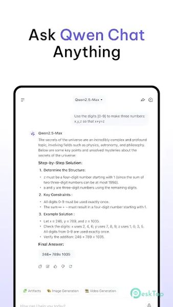 Télécharger Qwen Chat 1.3.1 APK MOD Gratuitement et Complet