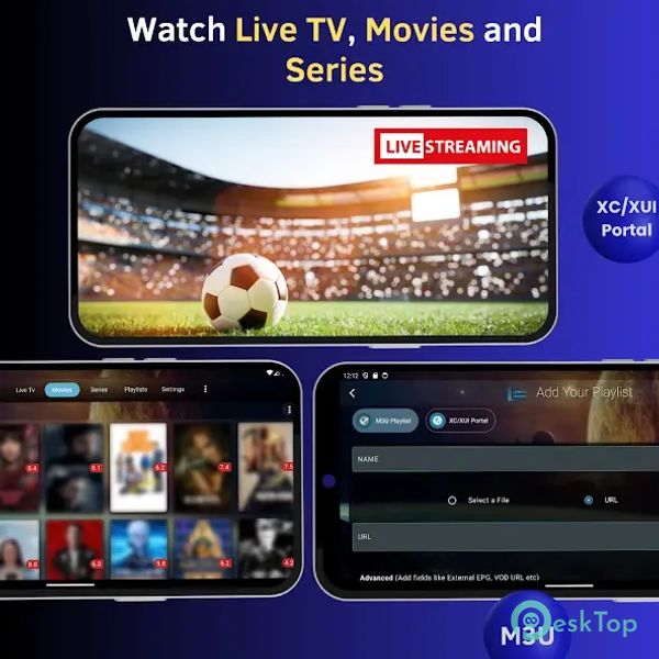 IPTV Player (Mobile) 2.2.1 APK MOD Tam Ücretsiz İndir