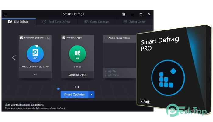Download IObit Smart Defrag Pro 8.1.0.169 Free Full Activated