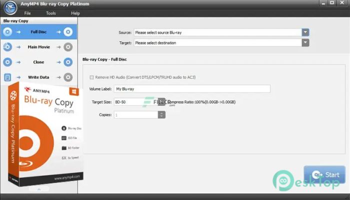 Download AnyMP4 Blu-ray Copy Platinum 7.3.8 Free Full Activated