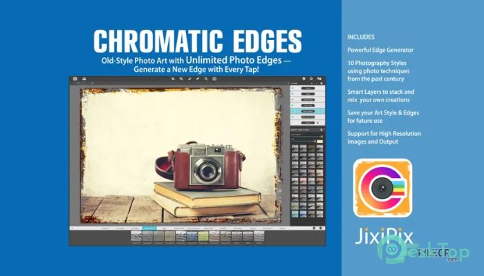 JixiPix Chromatic Edges  1.0.34 Tam Sürüm Aktif Edilmiş Ücretsiz İndir