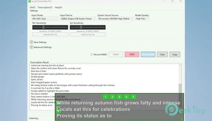 Download Local Transcriber Pro 1.2.3.0 Free Full Activated