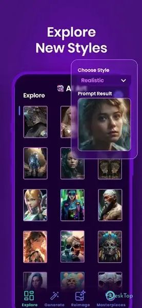 AI Art - AI Image Generator 1.7.7 APK MOD मुफ्त पूर्ण डाउनलोड