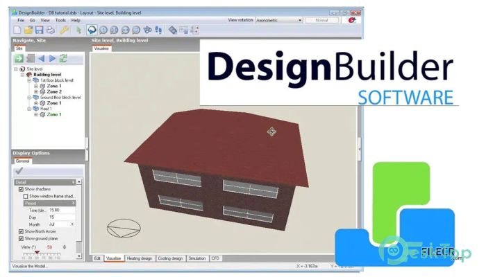 Скачать DesignBuilder 6.1.0.6 полная версия активирована бесплатно