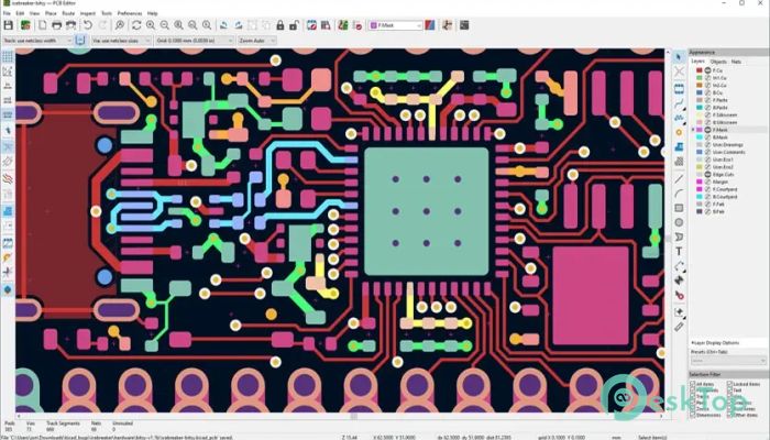 KiCad 8.0.5 Tam Sürüm Aktif Edilmiş Ücretsiz İndir