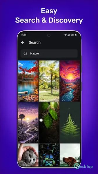 Wallpapers 4K, HD Backgrounds 1.5.3 APK MOD Полная бесплатная загрузка