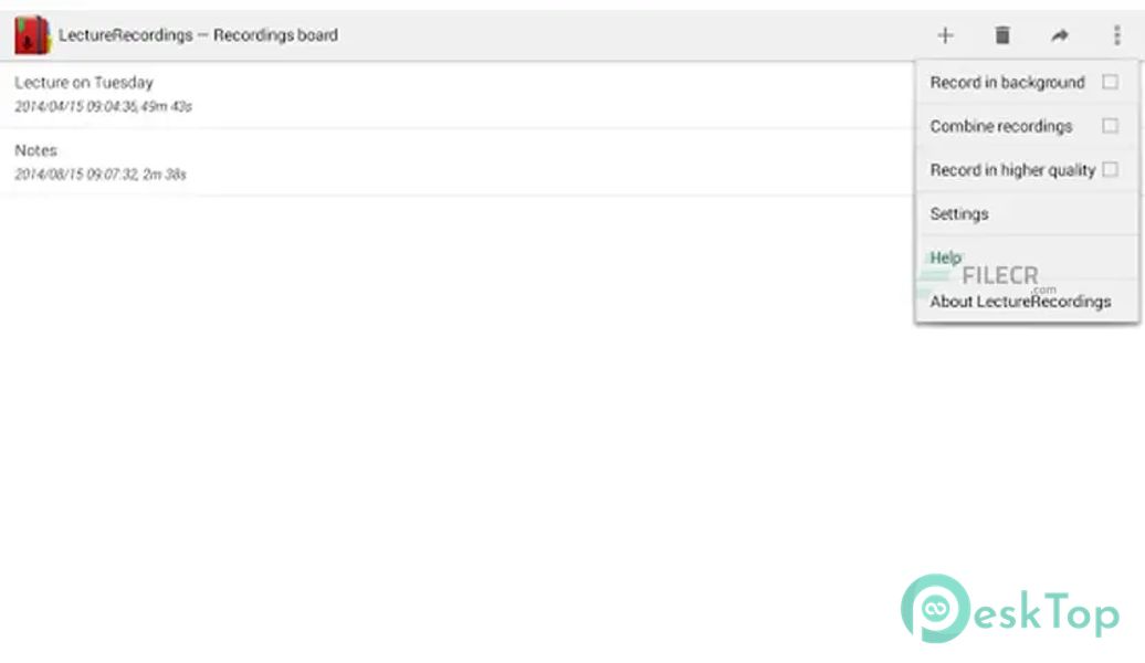 LectureRecordings v1.3.24 APK MOD Tam Ücretsiz İndir