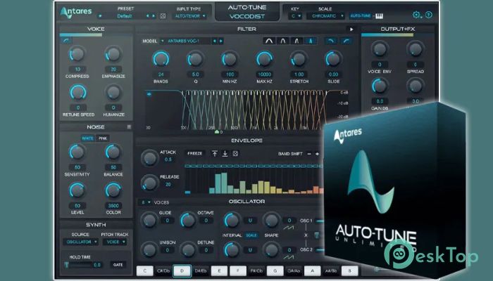 Antares Auto-Tune Vocodist 1.1.0 完全アクティベート版を無料でダウンロード