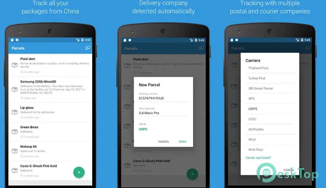 Télécharger Parcels: Track Online Orders 2.3.11 APK MOD Gratuitement et Complet