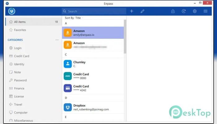 Télécharger Enpass Password Manager  6.11.4.1801 Gratuitement Activé Complètement