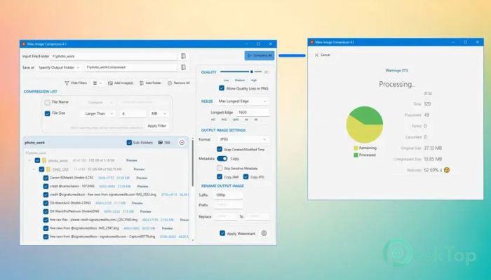 Скачать Mass Image Compressor  4.1.0 полная версия активирована бесплатно