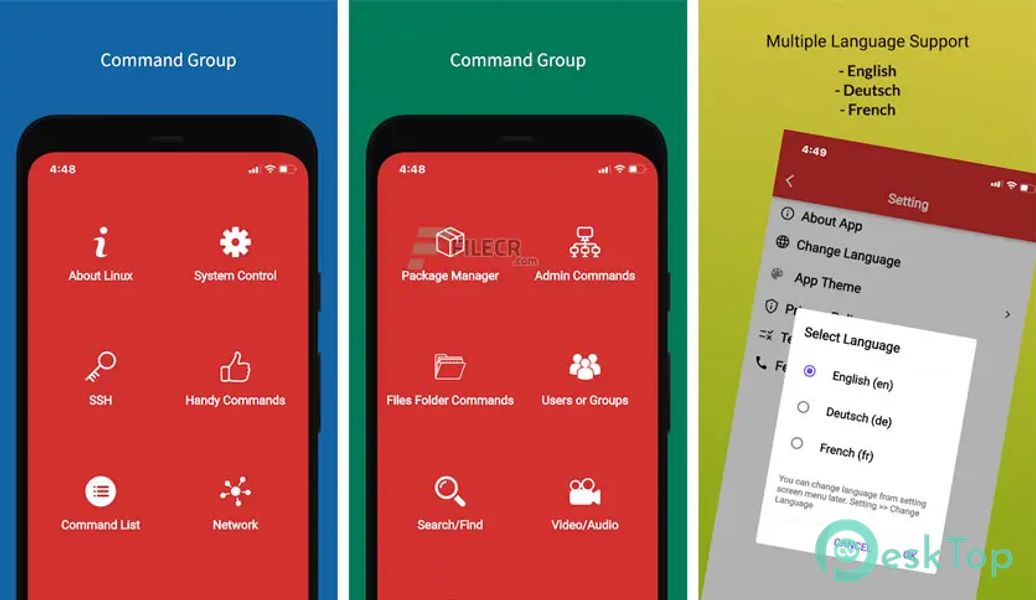 Linux Commands 1.6.13 APK MOD تحميل مجاني كامل