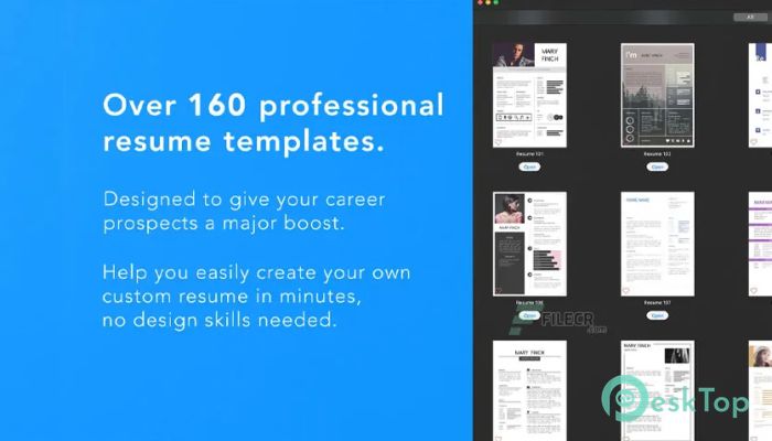 Download Resume Templates - DesiGN 3.2.3 Free For Mac
