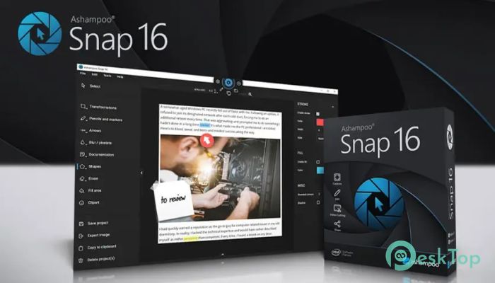 Ashampoo Snap 16.0.6 Tam Sürüm Aktif Edilmiş Ücretsiz İndir