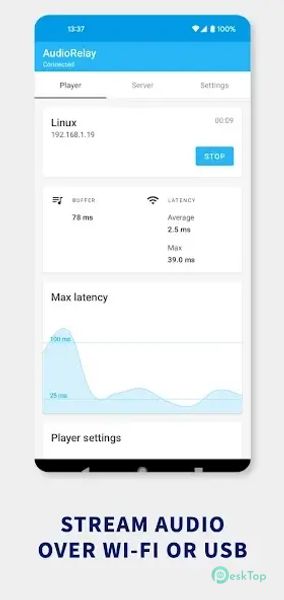 AudioRelay: Stream audio & mic 0.26.1 APK MOD Unlocked (Full) Free Download