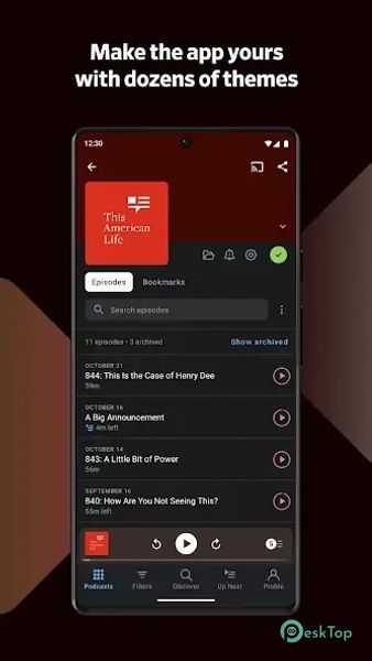 Télécharger Pocket Casts - Podcast App 8.6 APK MOD Gratuitement et Complet