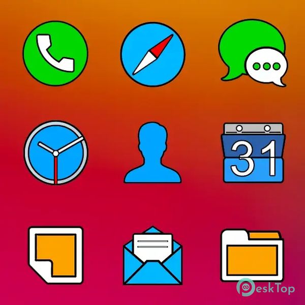 Crispy HD - Icon Pack 4.4 APK MOD تحميل مجاني كامل