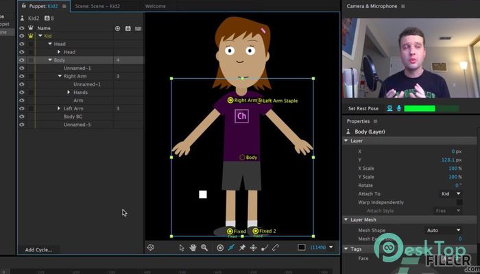 Download Adobe Character Animator 2021  Free For Mac