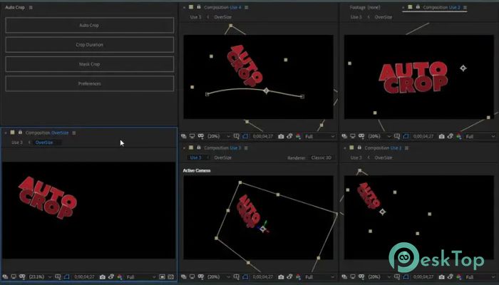 Aescripts Auto Crop 3.2.1 完全アクティベート版を無料でダウンロード