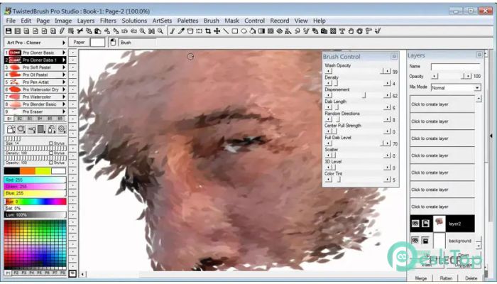  تحميل برنامج Pixarra TwistedBrush Paint Studio 5.03 برابط مباشر