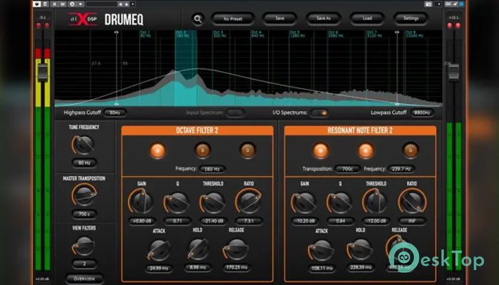 Скачать aiXdsp Drum EQ 2.0.8 полная версия активирована бесплатно