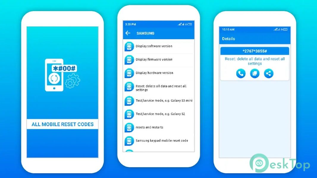 All Phone Reset Codes 1.5 APK MOD Tam Ücretsiz İndir