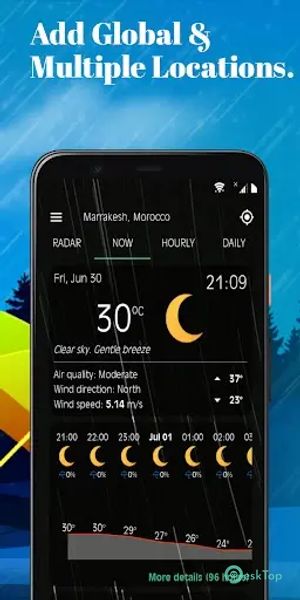 Weather Radar: Forecast & Maps 10.1.0 APK MOD Полная бесплатная загрузка