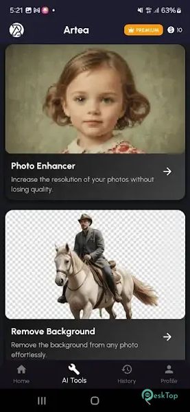 ARTEA - Photo Editor & AI Art 1.5.3 APK MOD Descarga gratuita completa