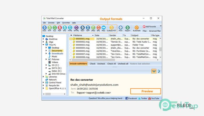 Download Coolutils Total Mail Converter Pro 6.1.0.199 Free Full Activated