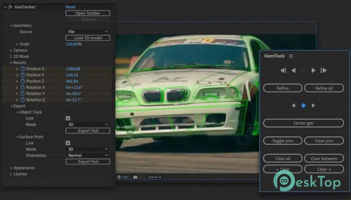 Download KeenTools GeoTracker for After Effects 2024.3.0 Free Full Activated