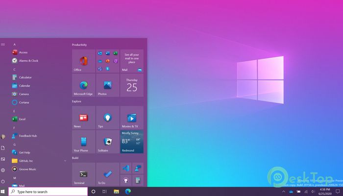 Descargar Windows 10 Pro with Office 2019 2004 9041.388 Gratis