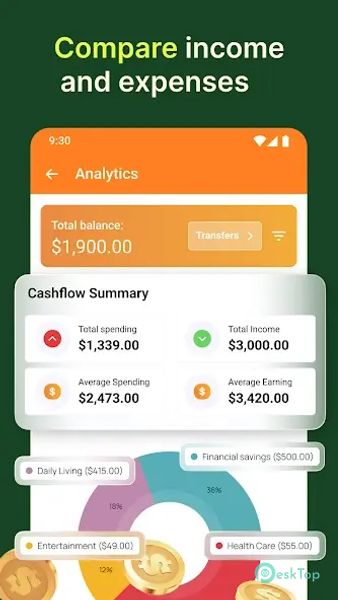 Budget planner—Expense tracker 8.1.1 APK MOD Полная бесплатная загрузка