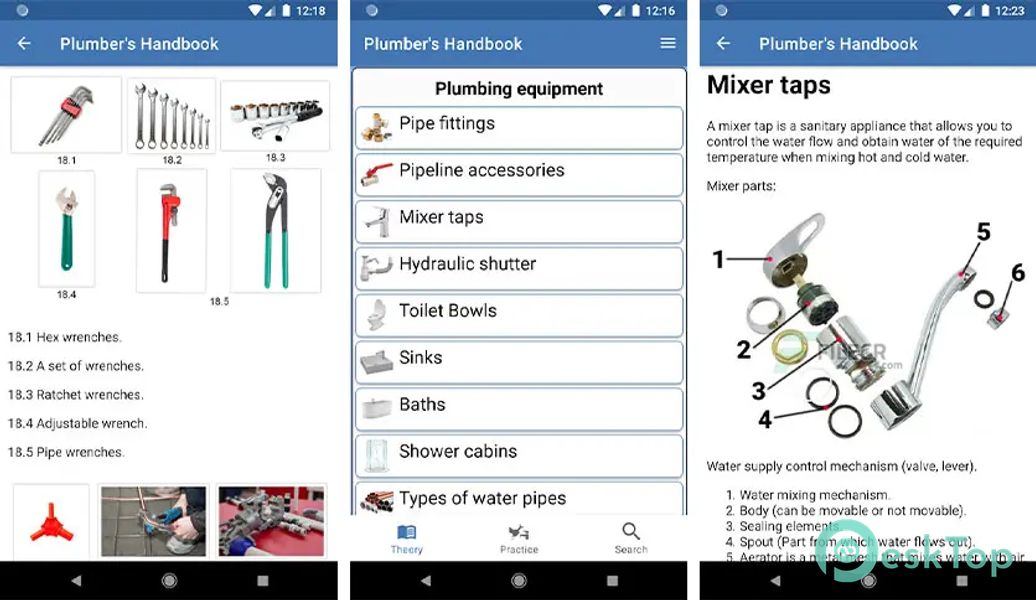Plumbers Handbook - Guide 29.0 APK MOD Tam Ücretsiz İndir